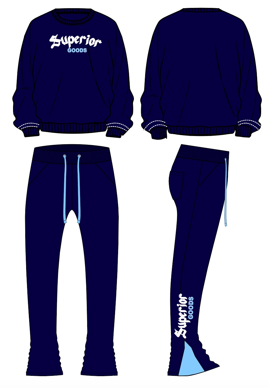 March Madness Sweatsuit (Blue)